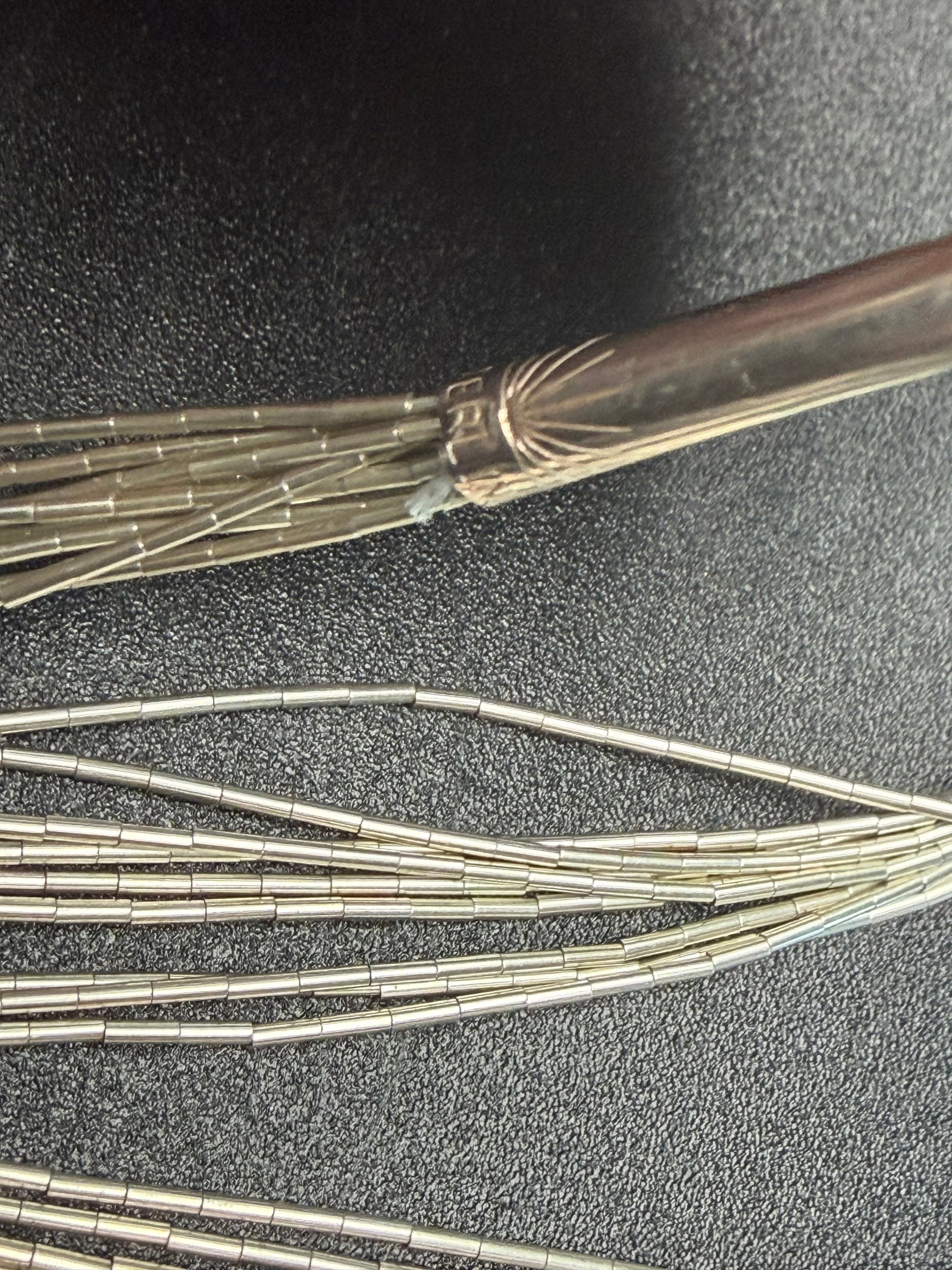 Liquid Silver Necklace - 4