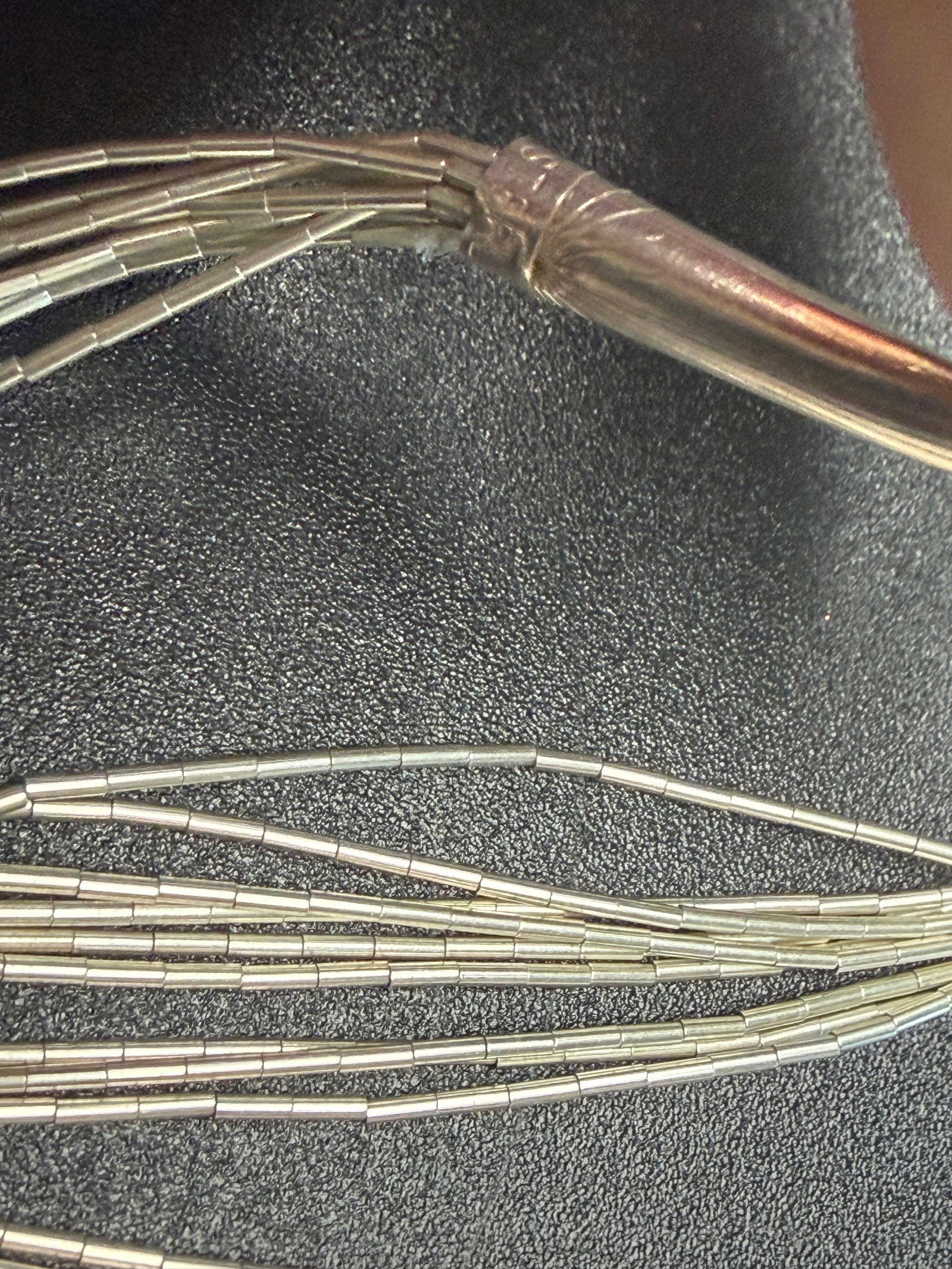 Liquid Silver Necklace - 6