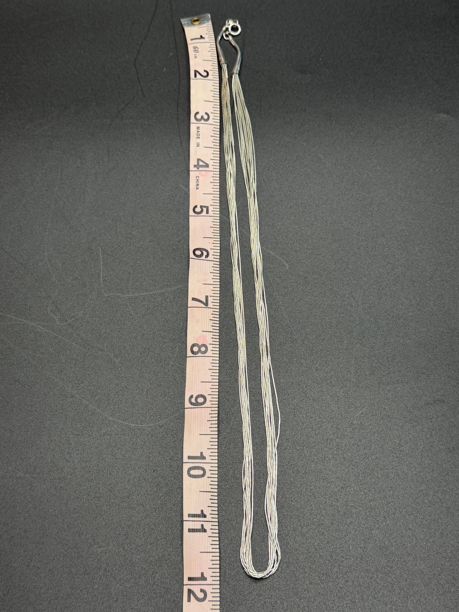 Liquid Silver Necklace - 8