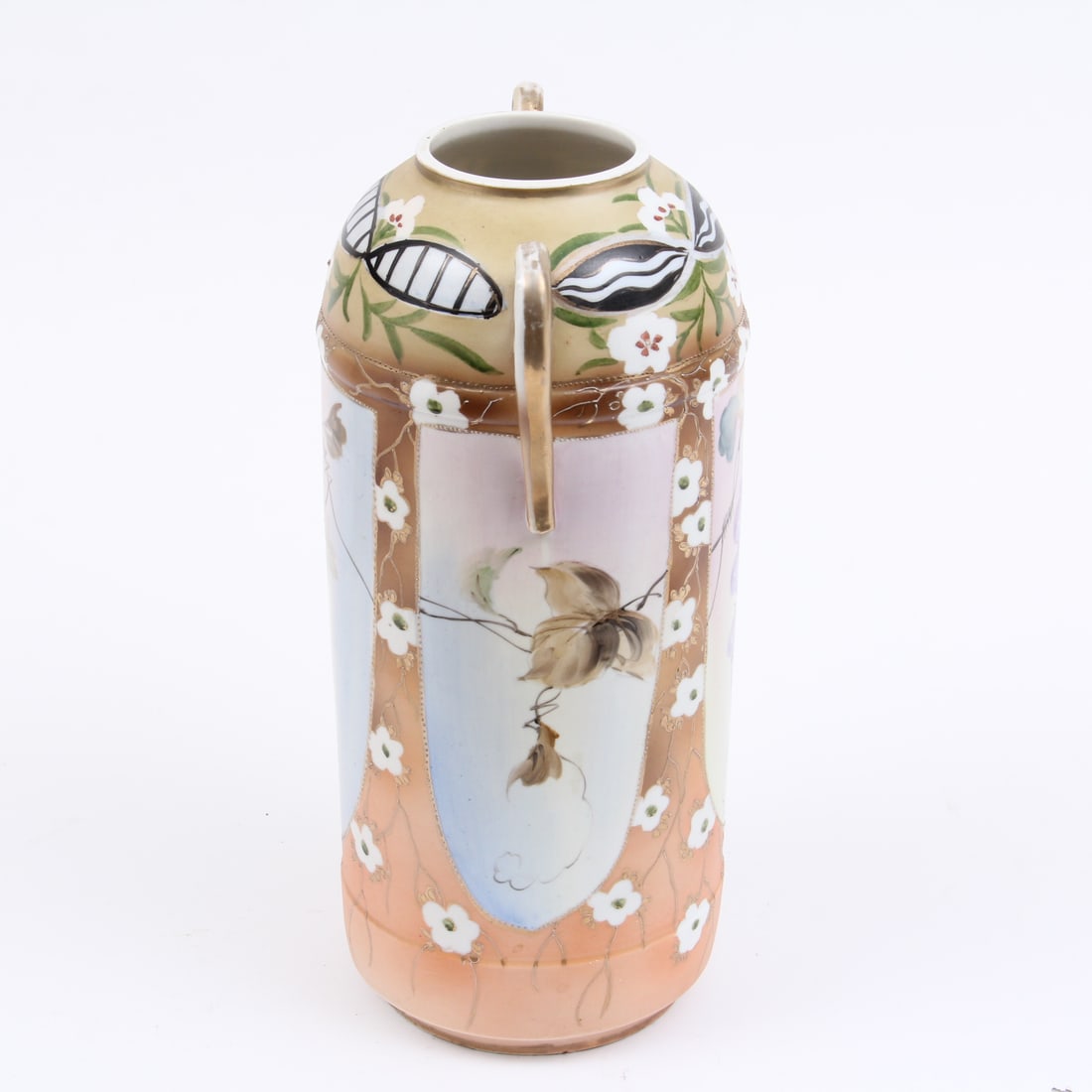 Large Nippon Hand-painted Vase - 7