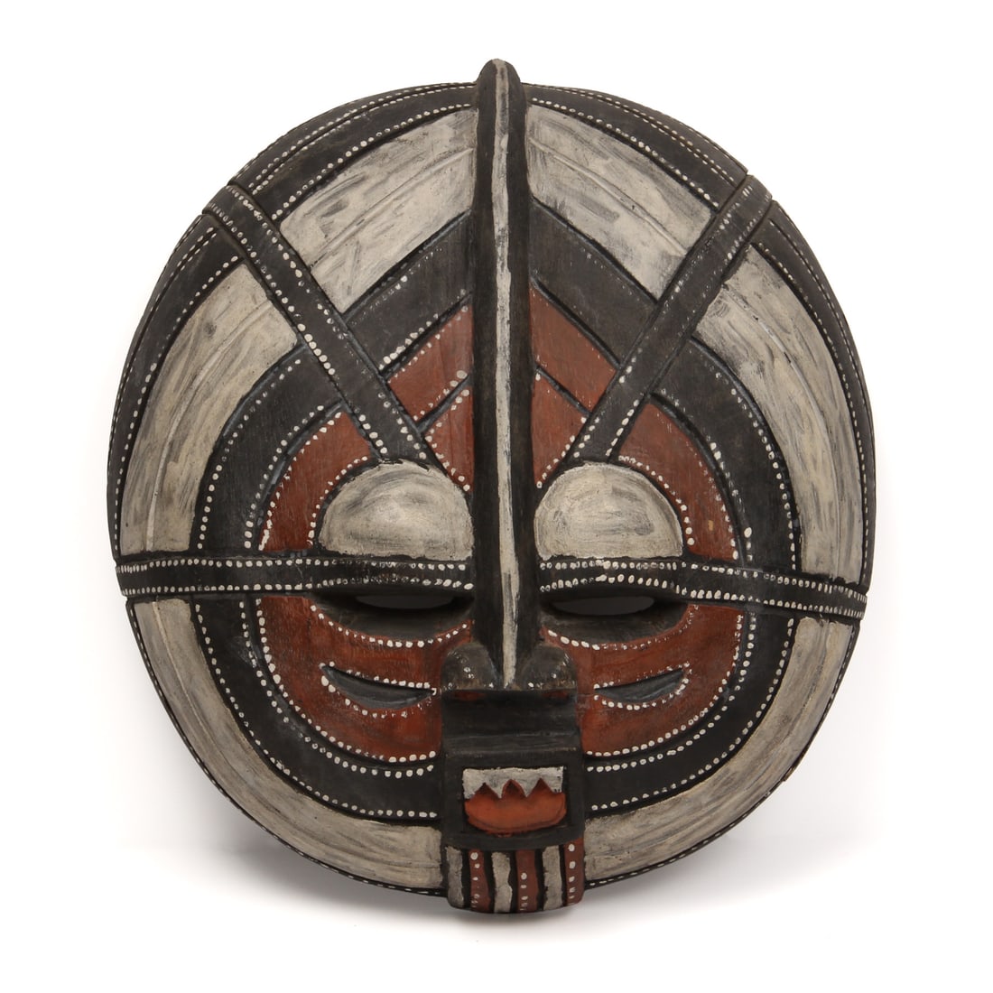 Wooden Carved African Mask (1 of 5)