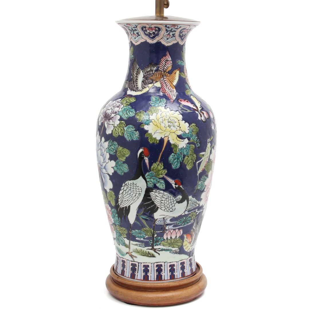 Vintage Chinese Hand Painted Lamp (1 of 10)