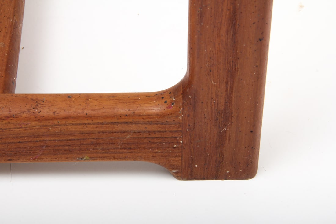Danish Teak Tambour Phone Table - 10