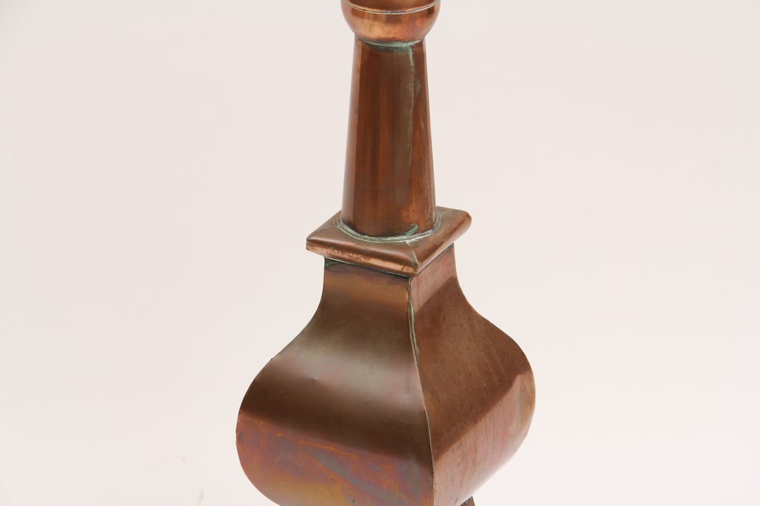 38" Handmade Copper Finial - 3