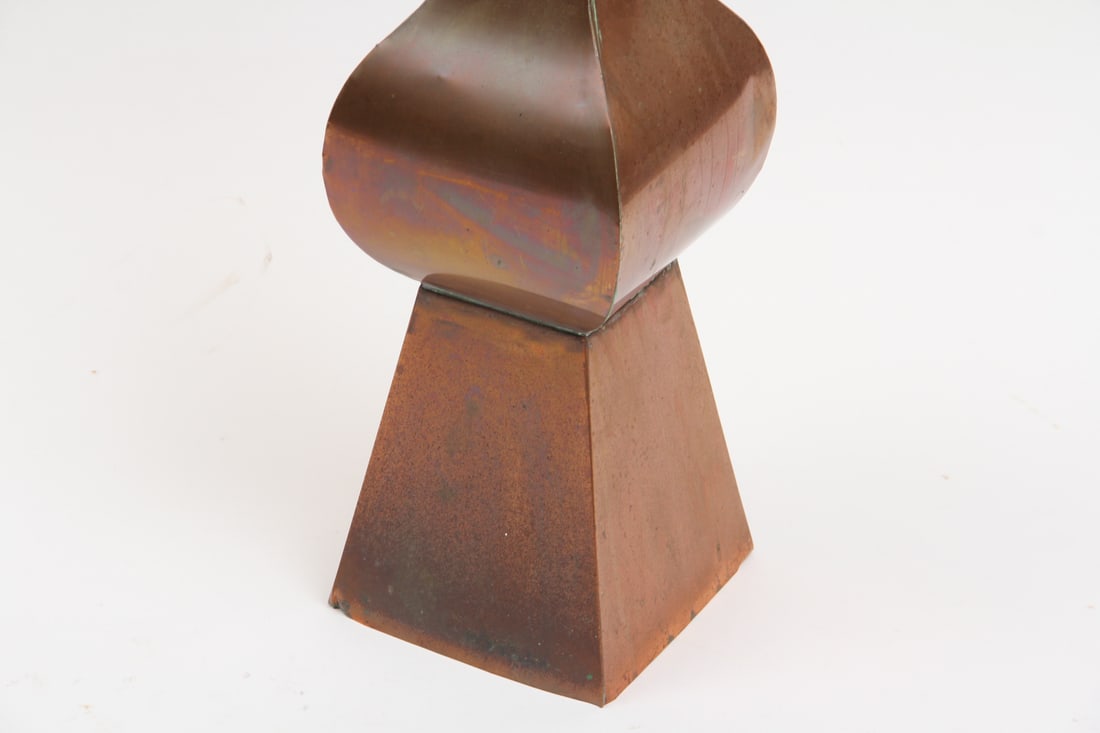 38" Handmade Copper Finial - 4