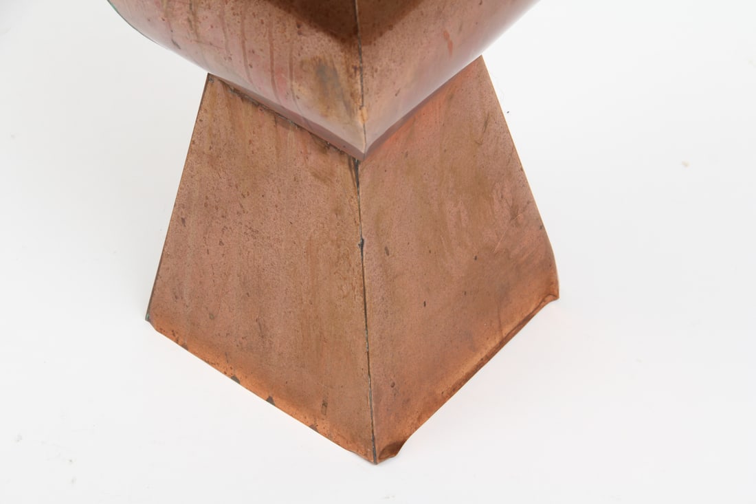 38" Handmade Copper Finial - 6