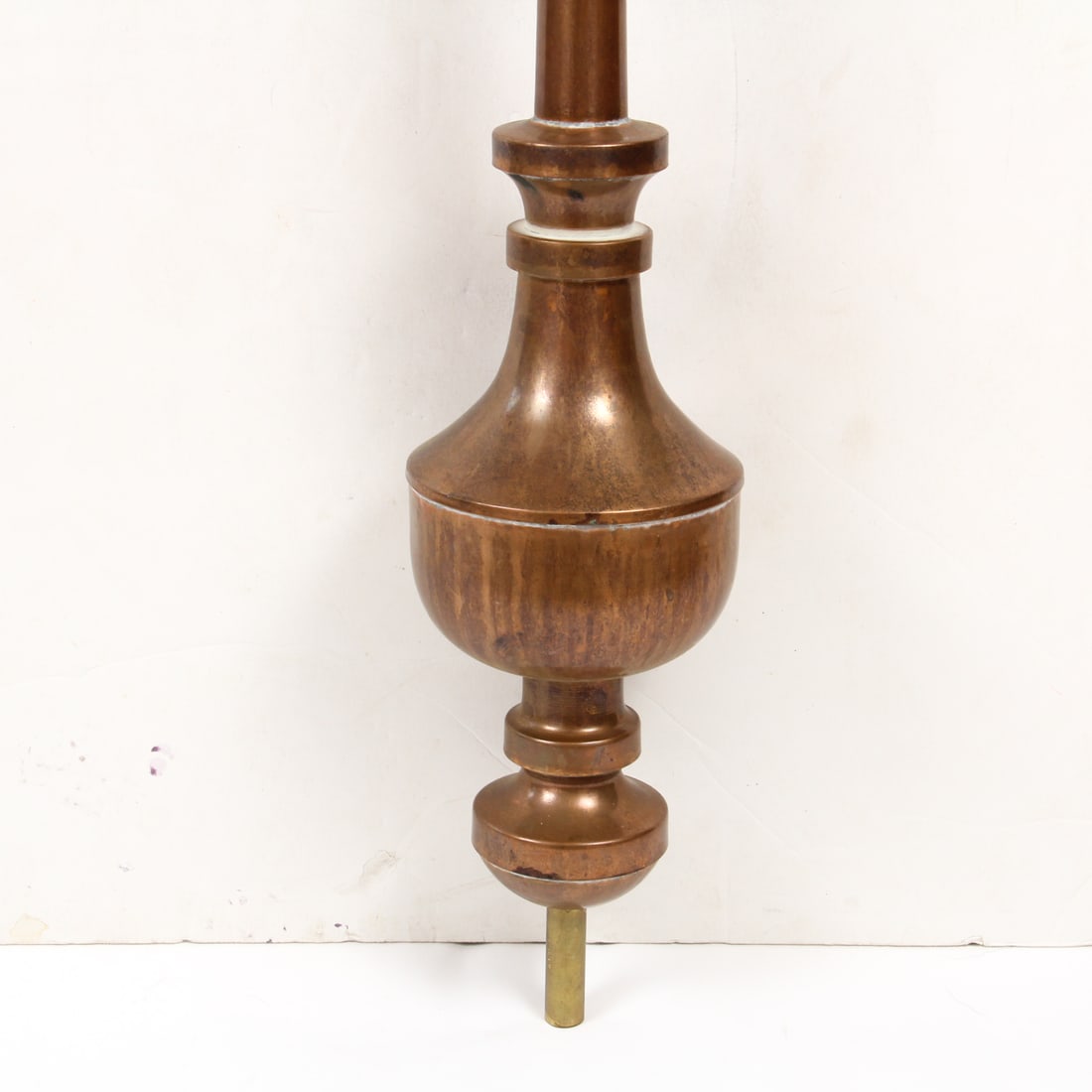 40" Handmade Copper Finial - 2
