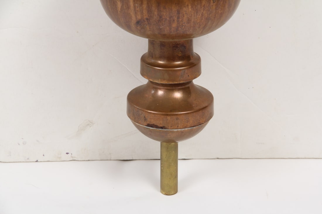 40" Handmade Copper Finial - 3