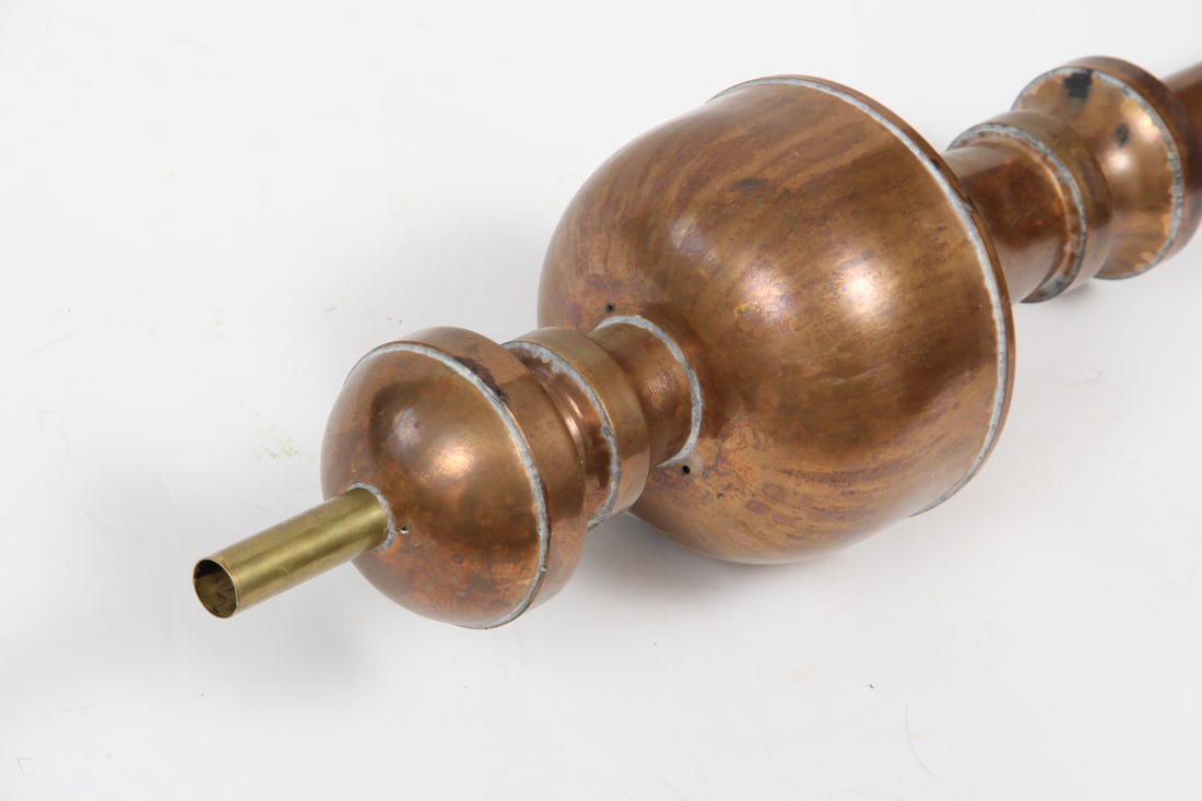 40" Handmade Copper Finial - 6