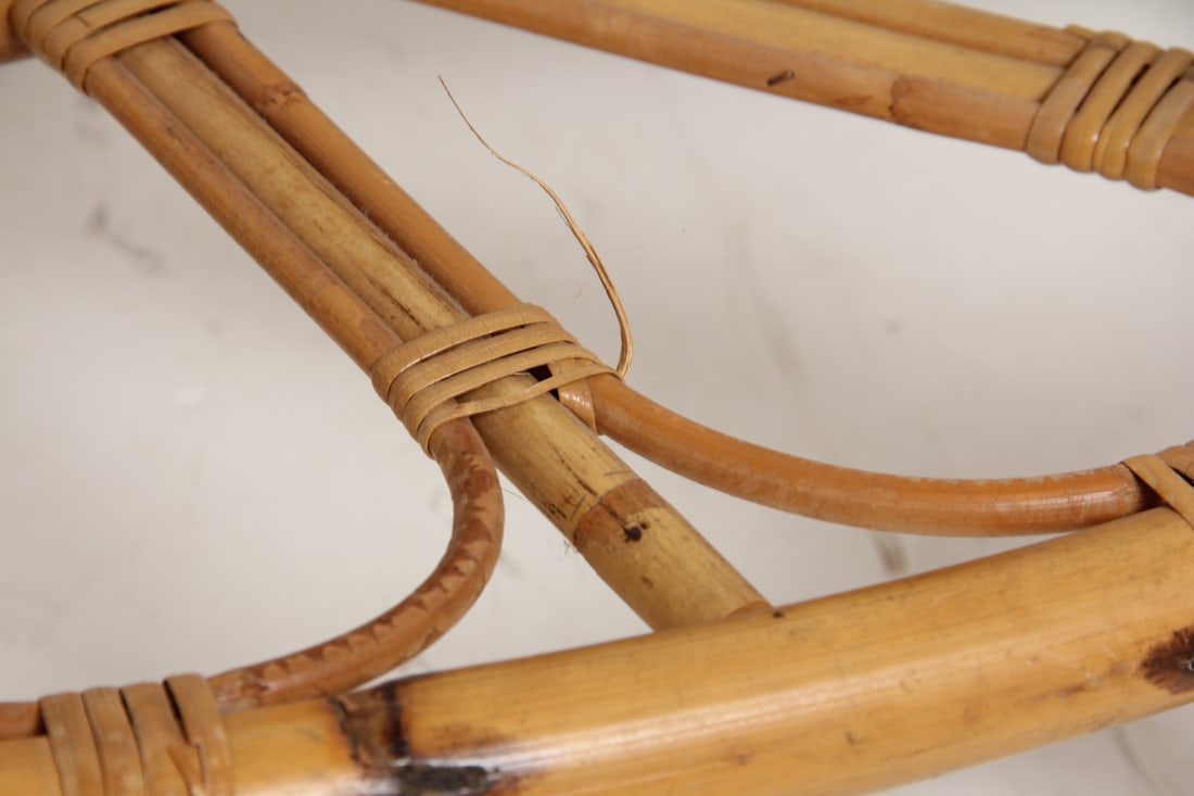 Rattan Demilune Table - 8