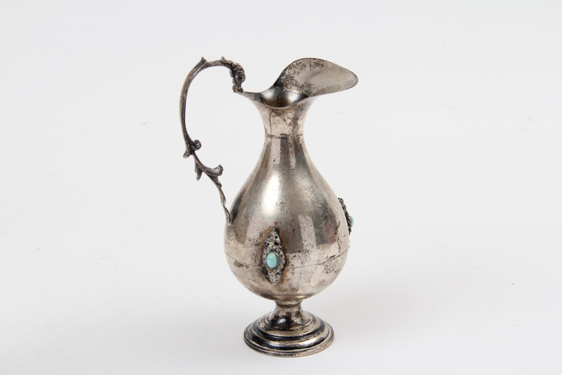 800 Silver Ewer/Pitcher - 4