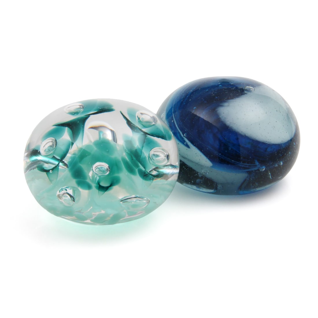 Hand Blown Art Glass Paperweights (1 of 4)