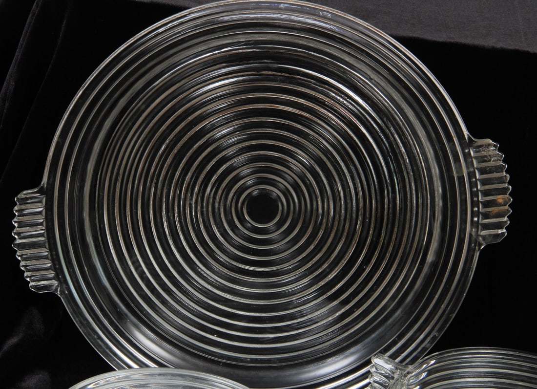 Anchor Hocking "Manhattan" Serving Pieces - 4
