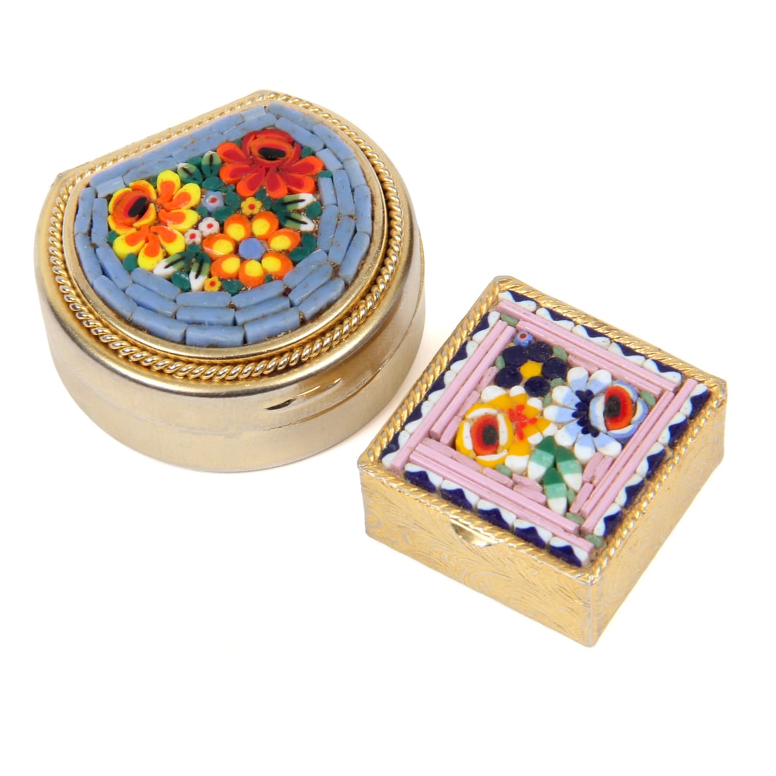 Italian Micro Moasic Decorated Boxes (1 of 7)