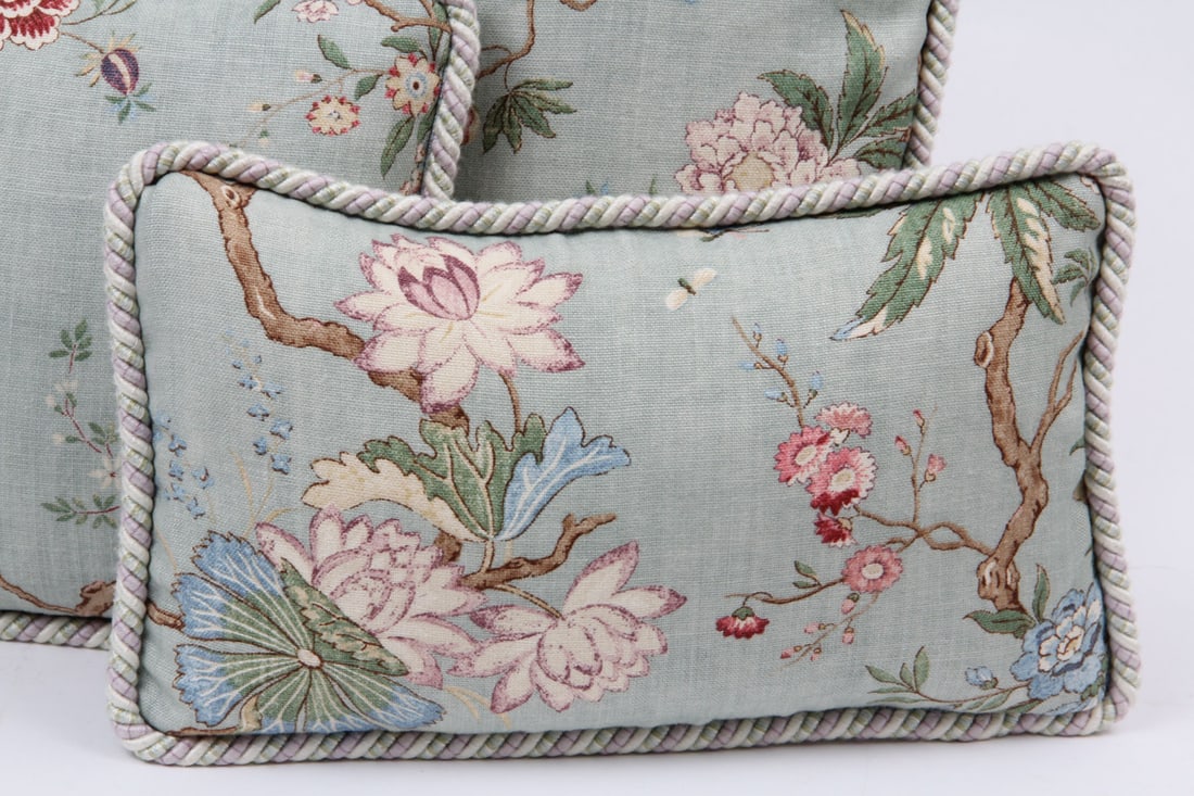 Floral Down Filled Pillows - 2