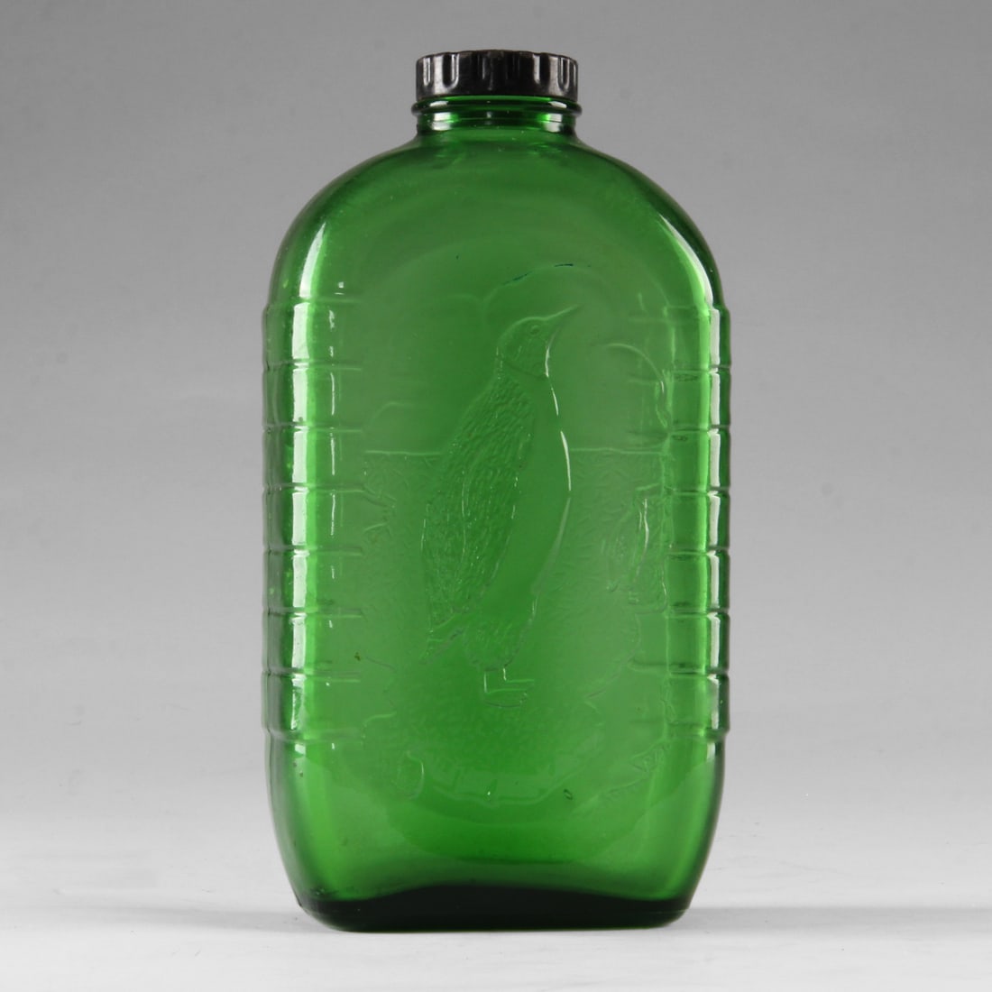 1930s Depression Glass Penguin Water Bottle (1 of 9)