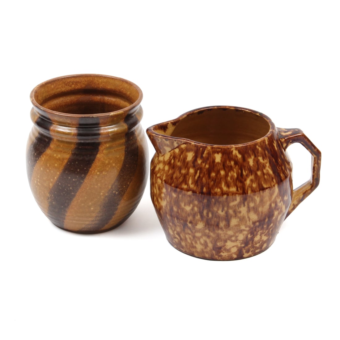 Brush McCoy Batter Pitcher & Model #3106 Jar (1 of 9)