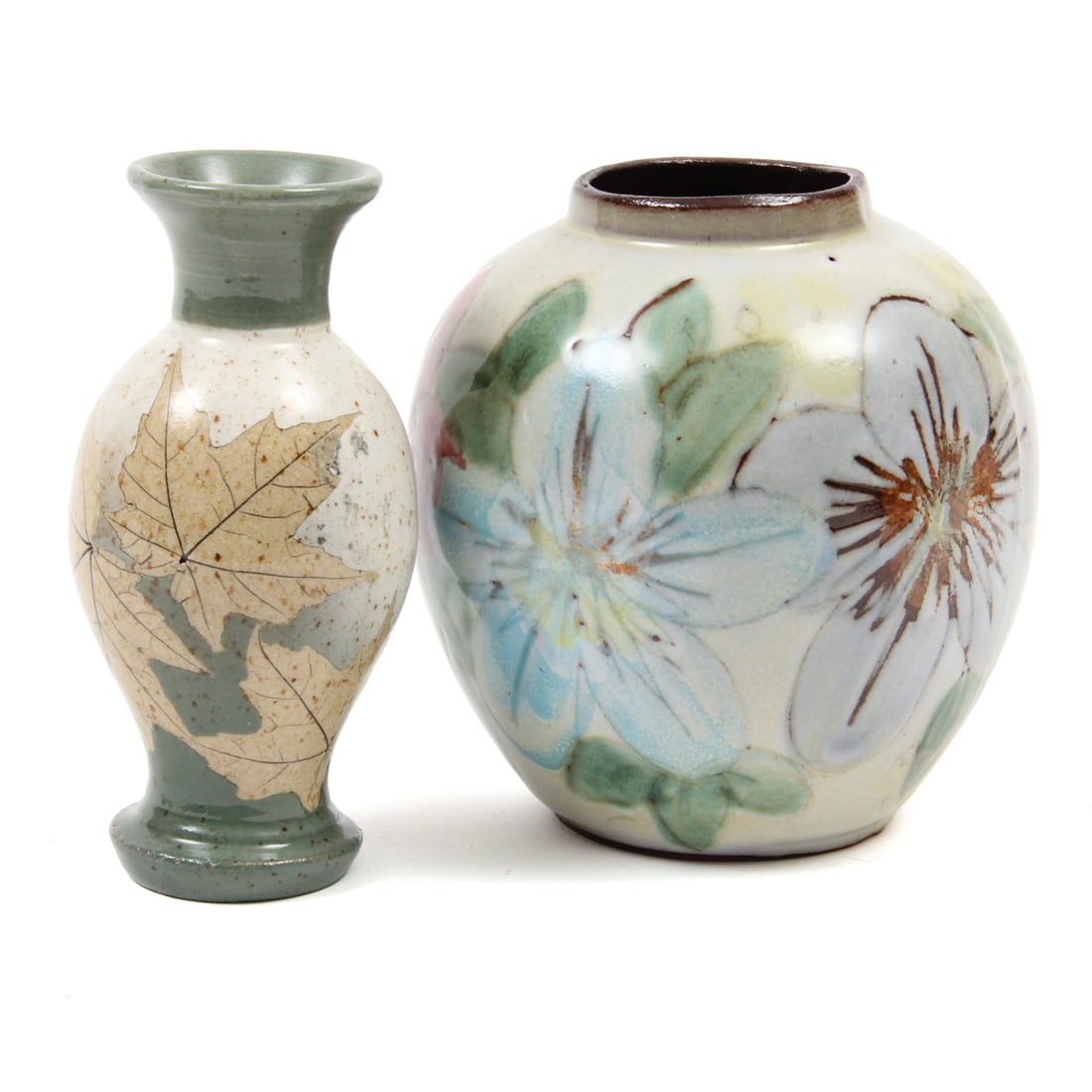 Bristoleaf Bud Vase & Signed Floral Vase (1 of 7)