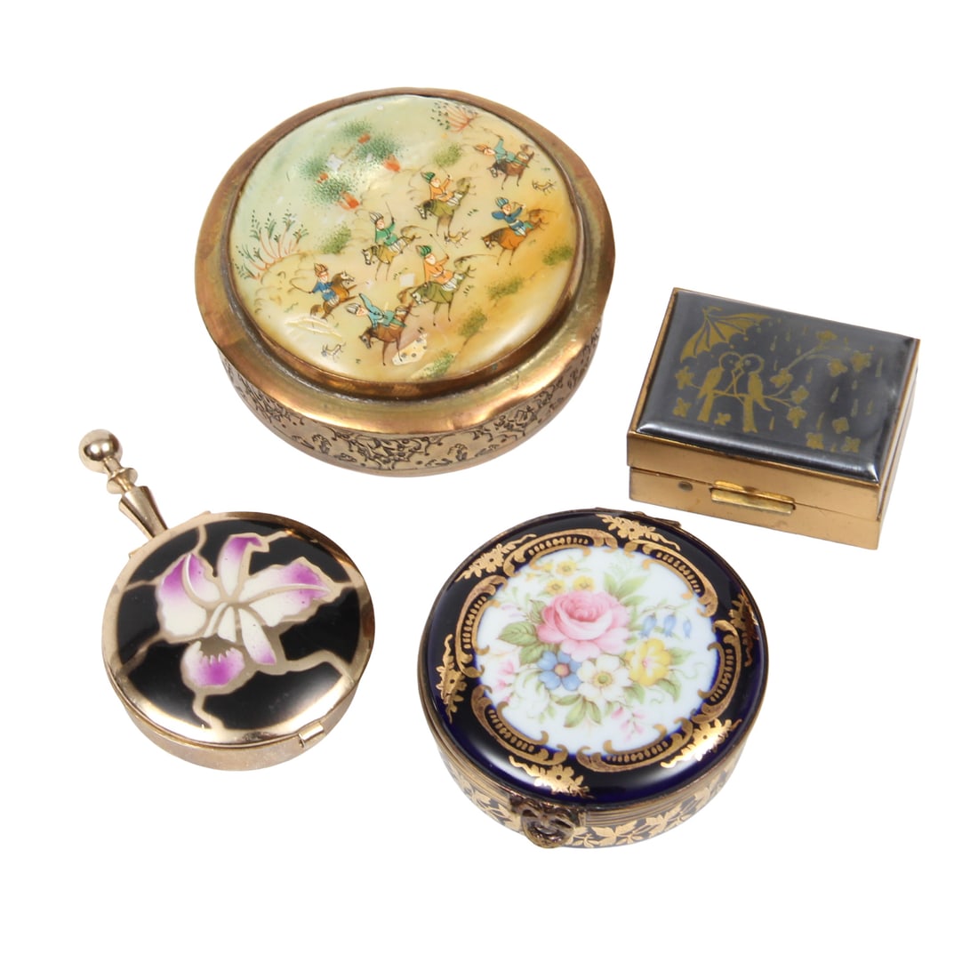 Limoges Castle 22k Gold Trinket Box and More (1 of 8)