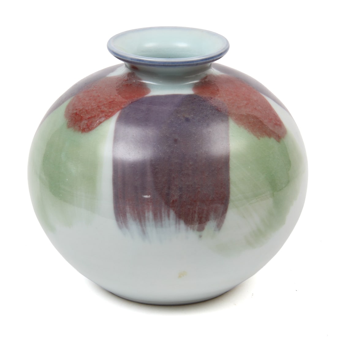 Colorful Art Pottery Vase (1 of 4)