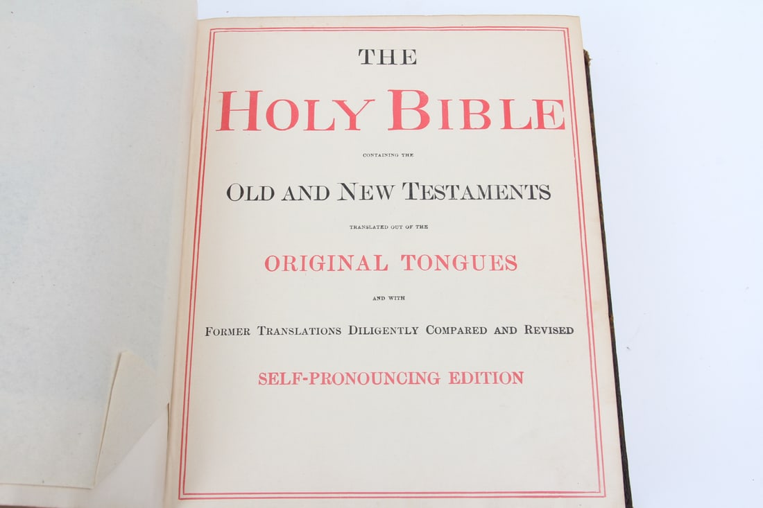 Antique Bible - 7
