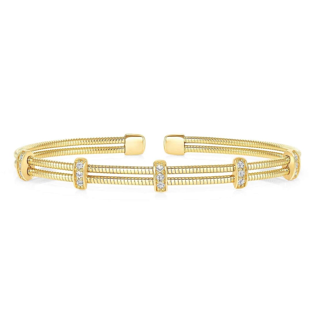 Sapphire Gleam Round Diamond 14K (or 18k upon request) Gold Bar Tennis Bracelet: Featuring brilliant round natural diamonds set in your choice of 14k Gold, or platinum, this bangle offers a radiant sparkle with every movement. The versatile color options make it a perfect accessor