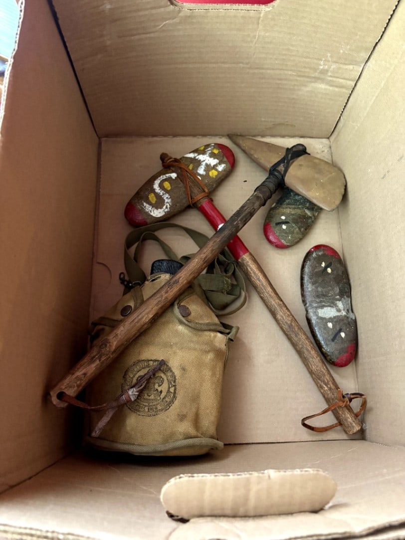 Vintage Tool Set with Canvas Bag (1 of 1)