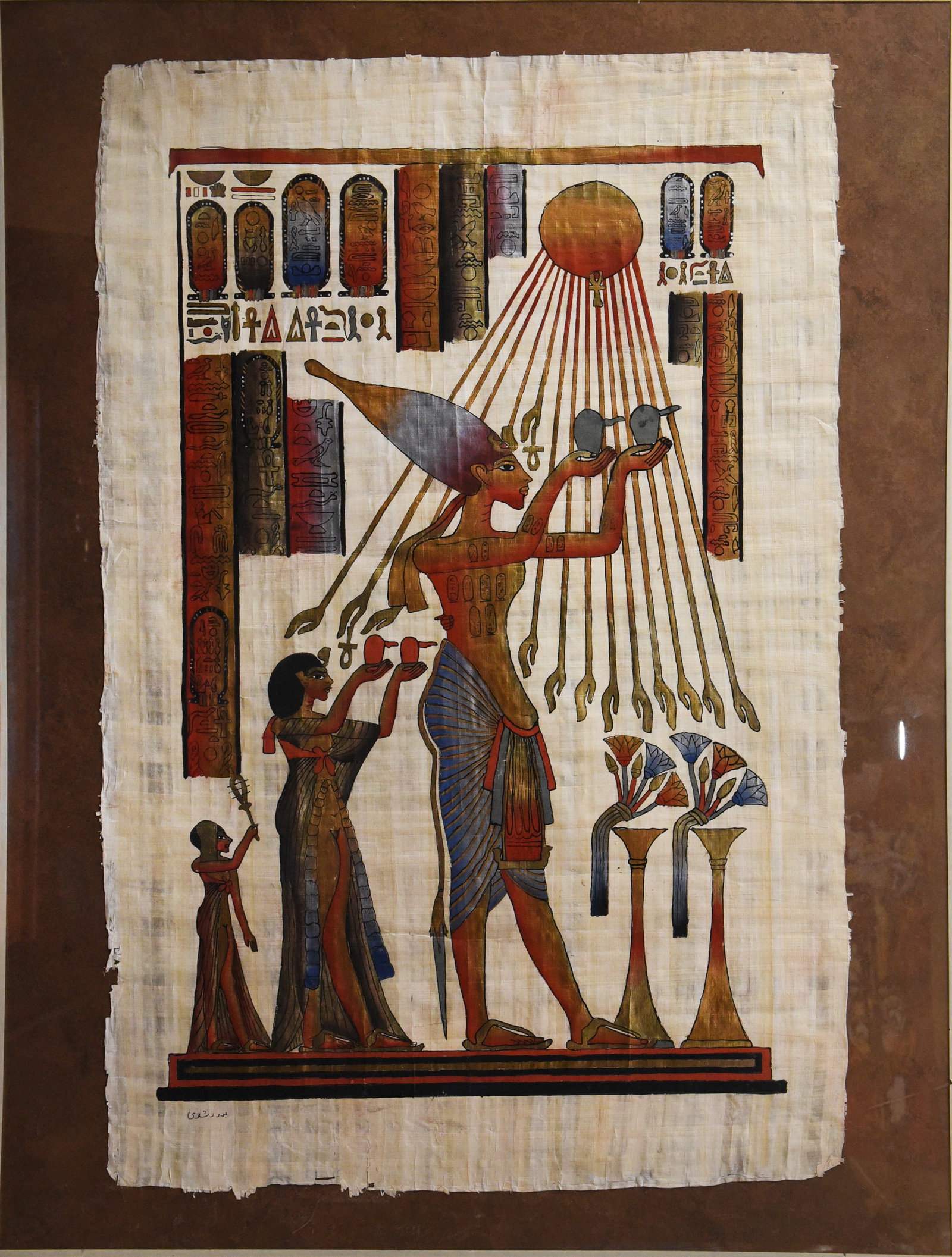 Timeless Devotion on Papyrus (1 of 3)