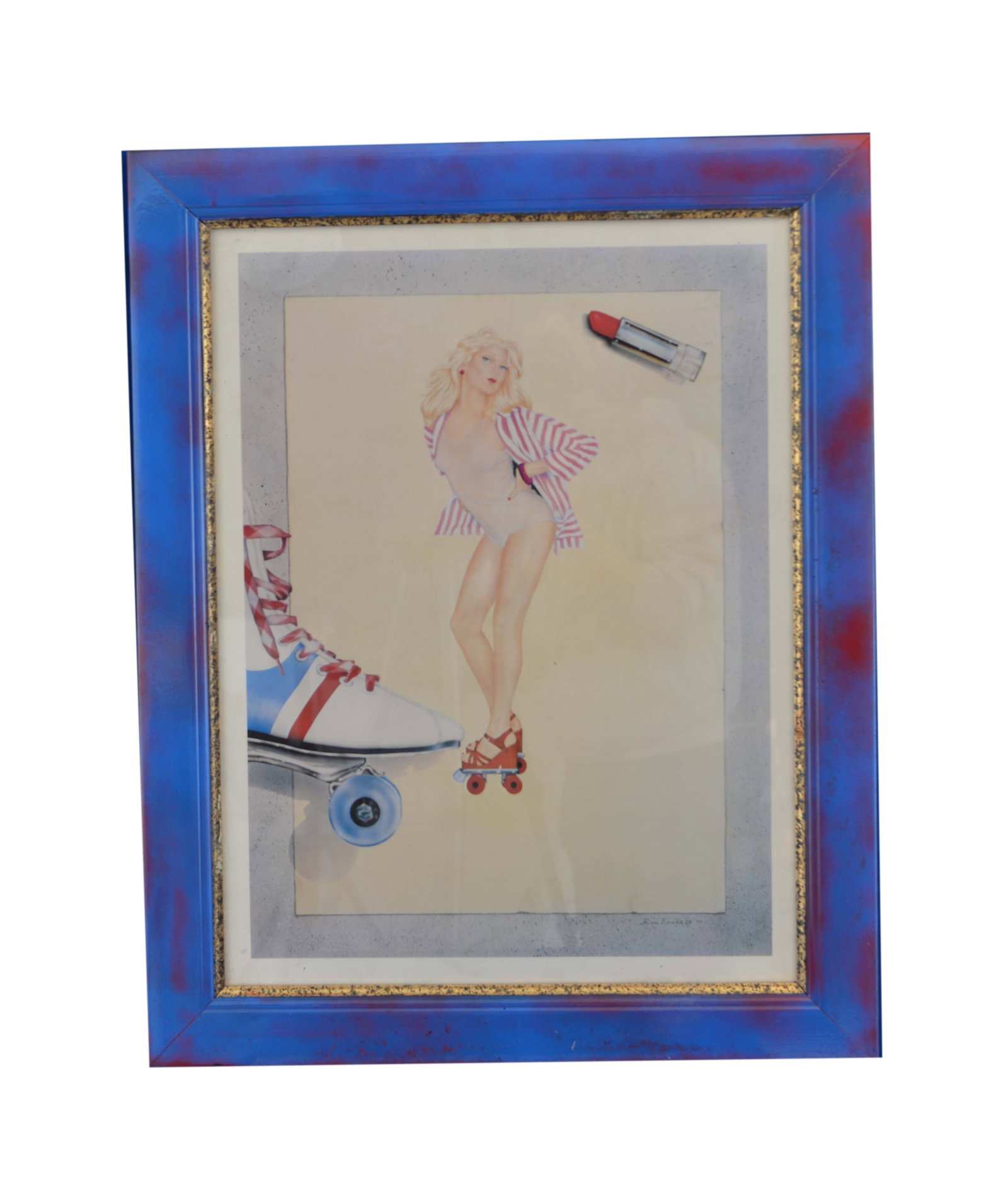 Roller Skate Serigraph by Ron Edward (Dated '79) (1 of 1)