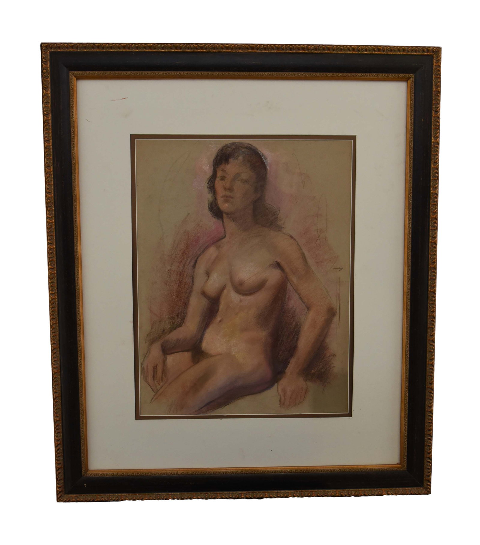 Seated Nude Study (Attributed to Augustus John) (1 of 1)