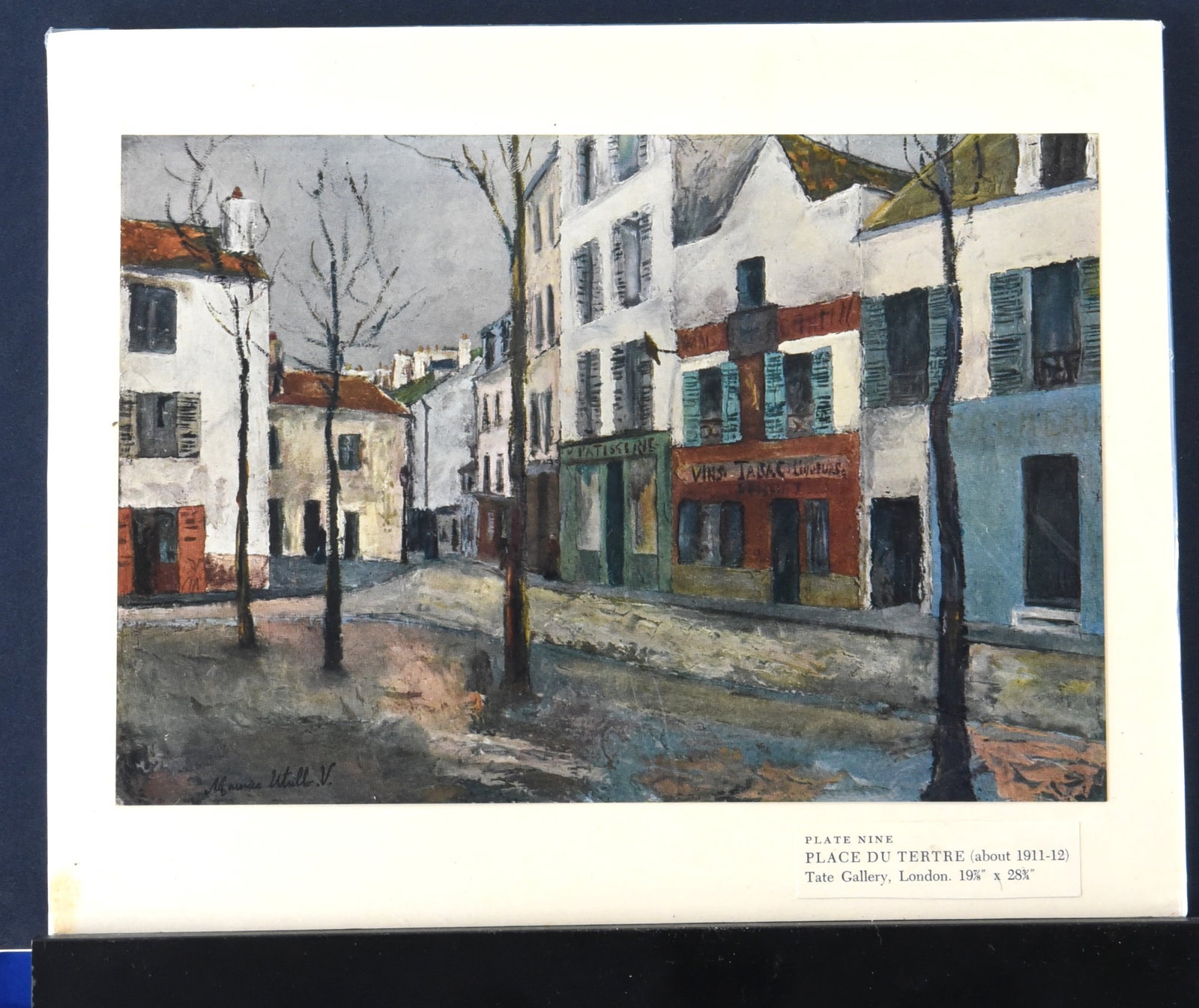 Place du Tertre, 1911-12 by Maurice Utrillo - Fine Art Print: A Timeless Glimpse of Old ParisThis high-quality art print features the evocative work of Maurice Utrillo, titled Place du Tertre (about 1911-12). A renowned figure of the School of Paris, Utrillo was