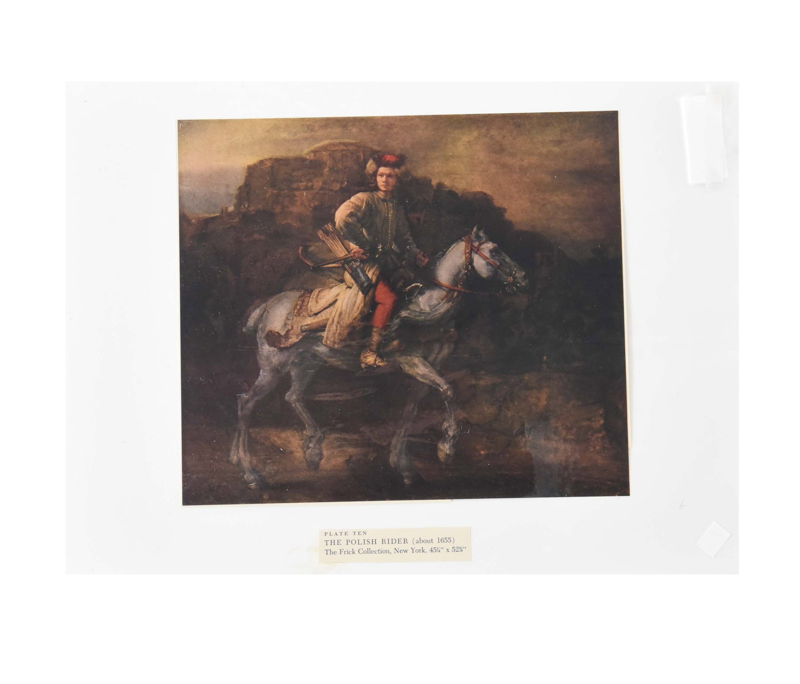 The Polish Rider (c. 1655) attributed to Rembrandt - Fine Art Museum Print: An Enigmatic Masterpiece of the Dutch Golden AgeThis compelling art print features one of the most debated and celebrated equestrian portraits in art history: The Polish Rider (about 1655). Long assoc
