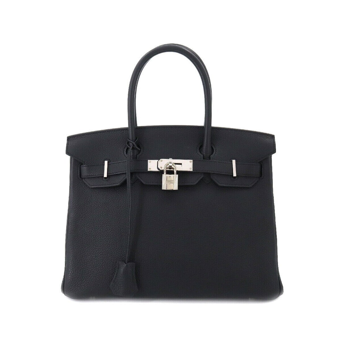 HERMES Birkin 30 Hand Bag Togo Black Purse: Condition:Pre-owned Brand:HERMES Style:Hand Bag Exterior Material:Togo Exterior Color:Black Department:Women Size W:11.81 inch Size H:9.84 inch Size D:6.10 inch Handl:11inch (28cm)