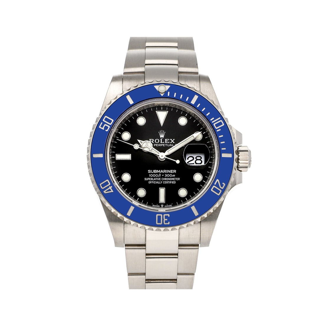 Rolex Submariner Date Automatic 41mm White Gold Mens Bracelet Watch 126619LB (1 of 4)