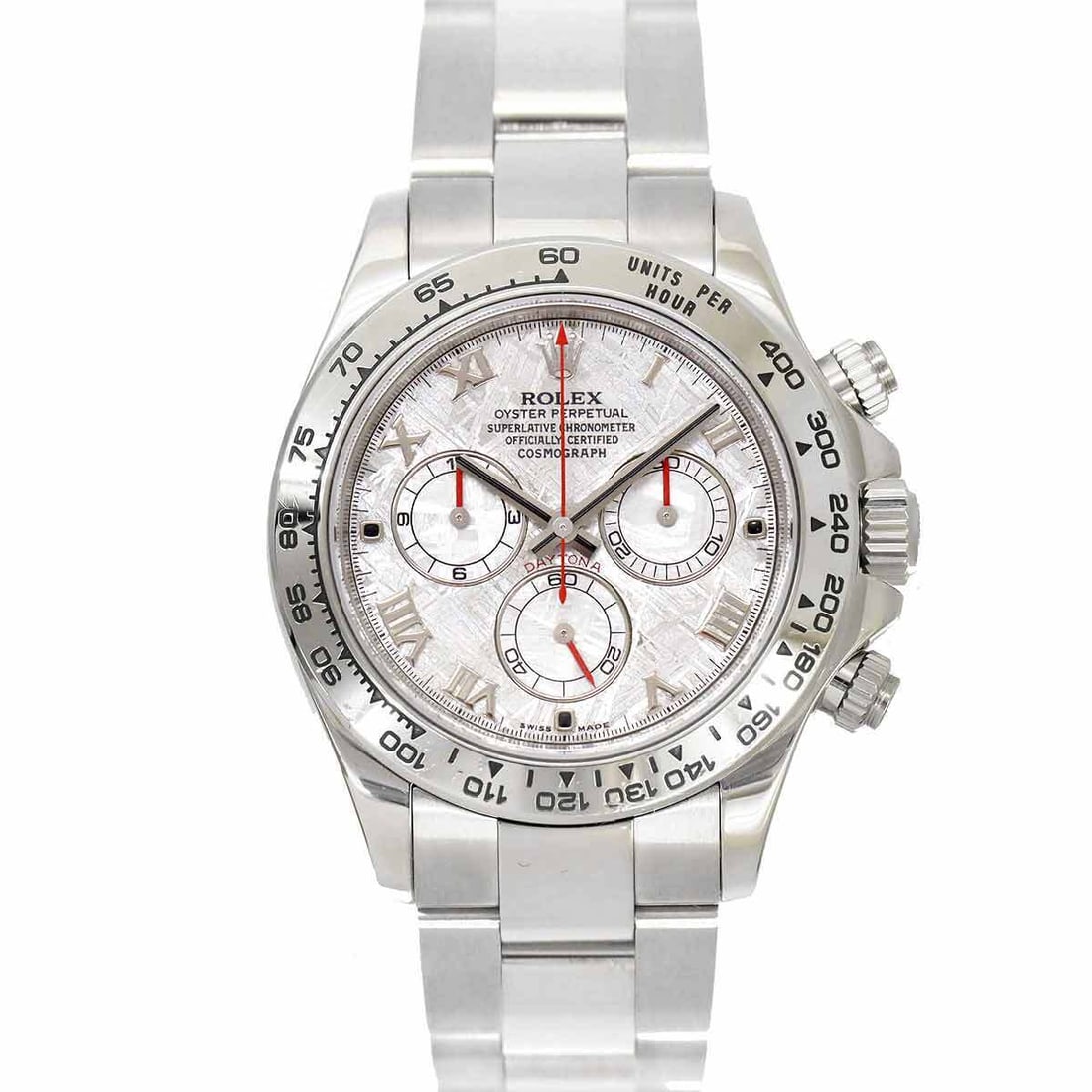 ROLEX Daytona 116509 Serial M 750 WG Chronograph Meteorite Dial Mens (1 of 5)