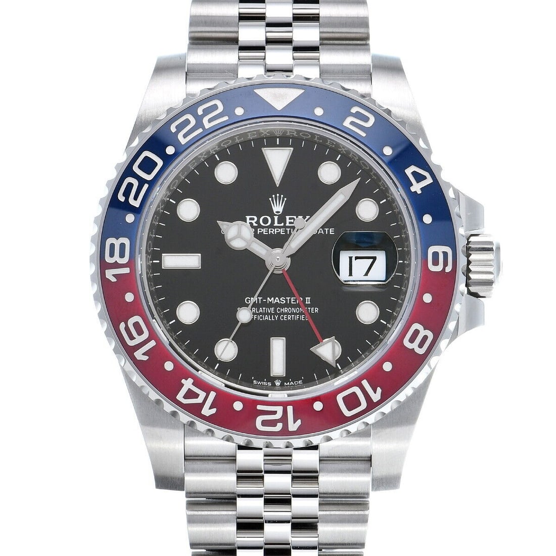 Rolex GMT Master II 126710BLRO Stainless Steel Black Dial Automatic Men's Watch (1 of 5)