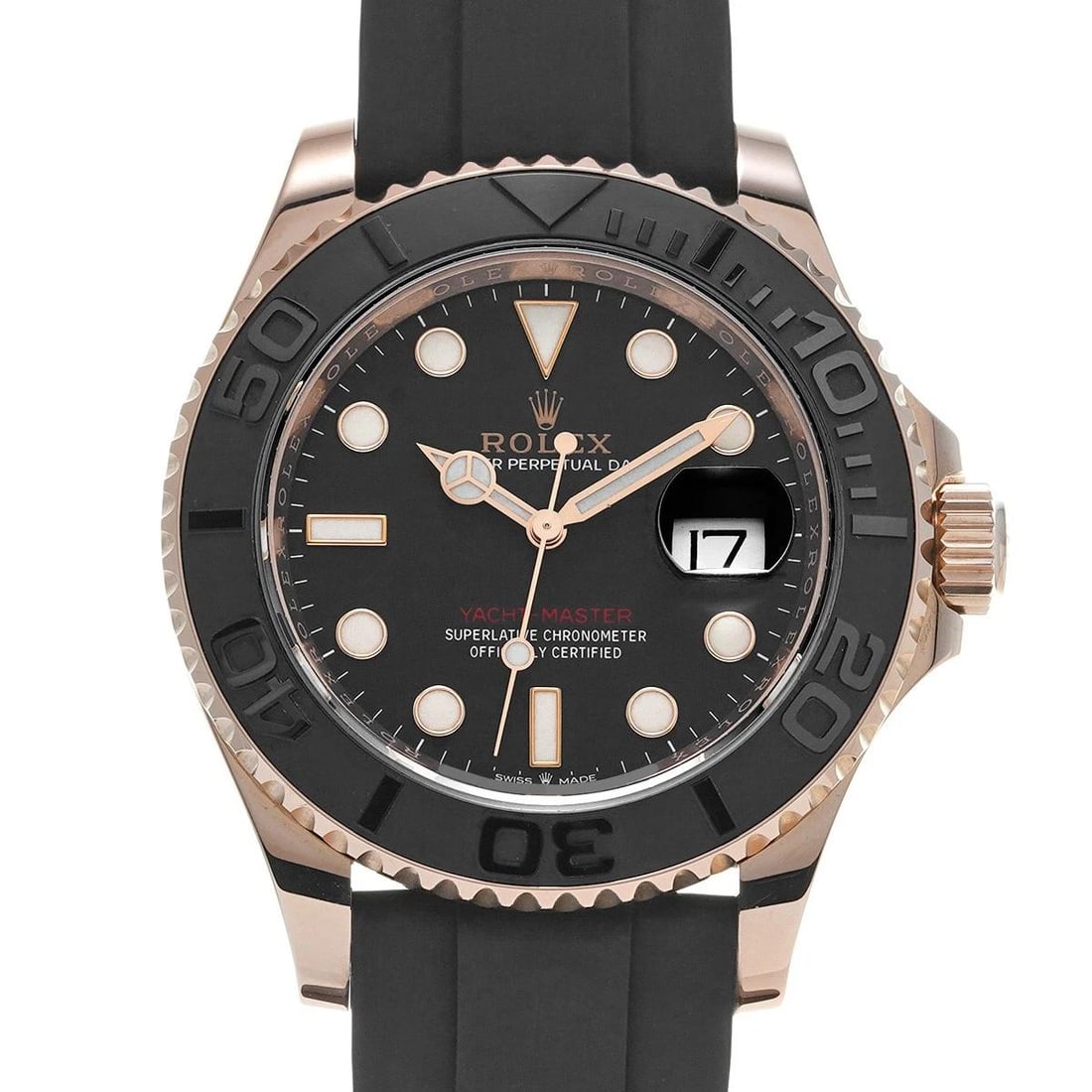 ROLEX Yacht-Master 40 126655 Intense Black WATCH (1 of 5)