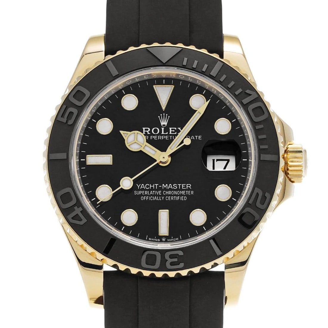 ROLEX Yacht-Master 42 226658 Black WATCH: Condition:Pre-owned Genre:Wristwatch/mens Brand:ROLEX Model Numberv226658 Movement:Mechanical Automatic Dial Color:black Case:Yellow Gold Windproof Material:Sapphire Crystal Glass Bezel:Yellow Gold/ce