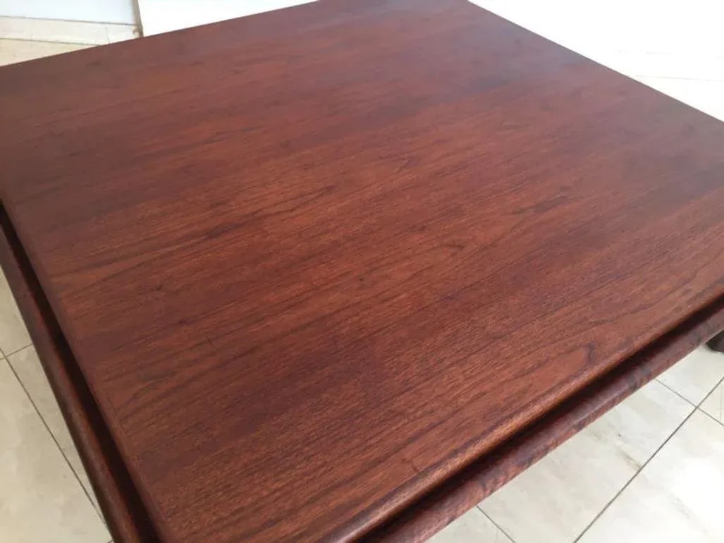Large Coffee Table Afra and Tobia Scarpa Style, Italy - 6