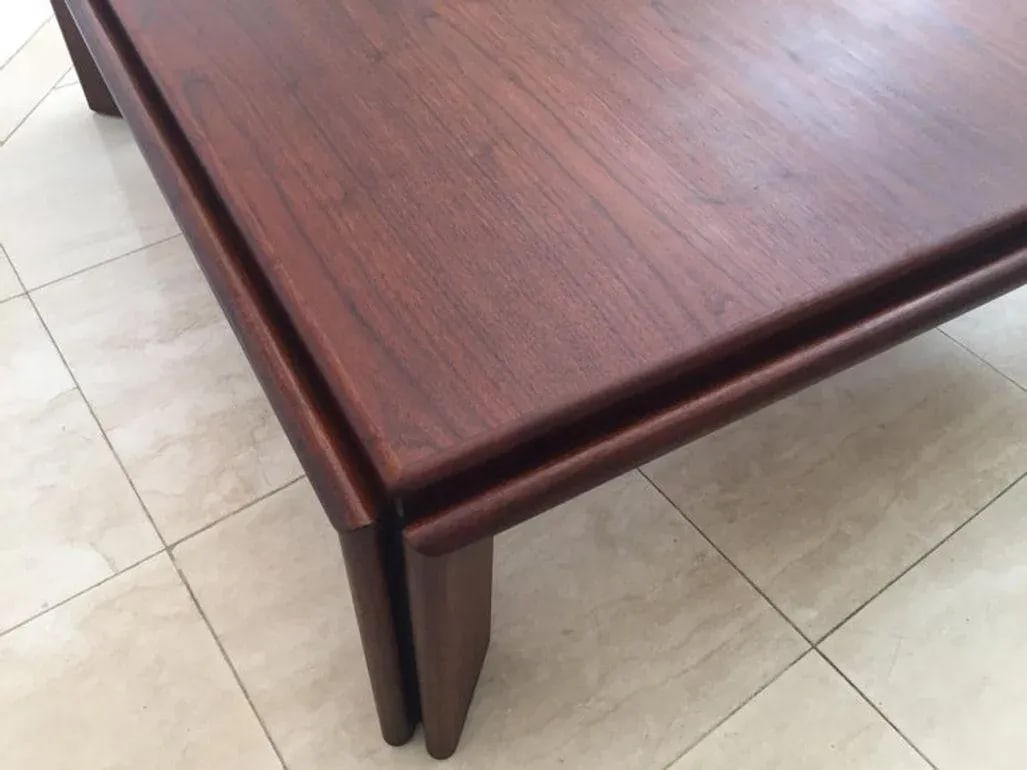 Large Coffee Table Afra and Tobia Scarpa Style, Italy - 8
