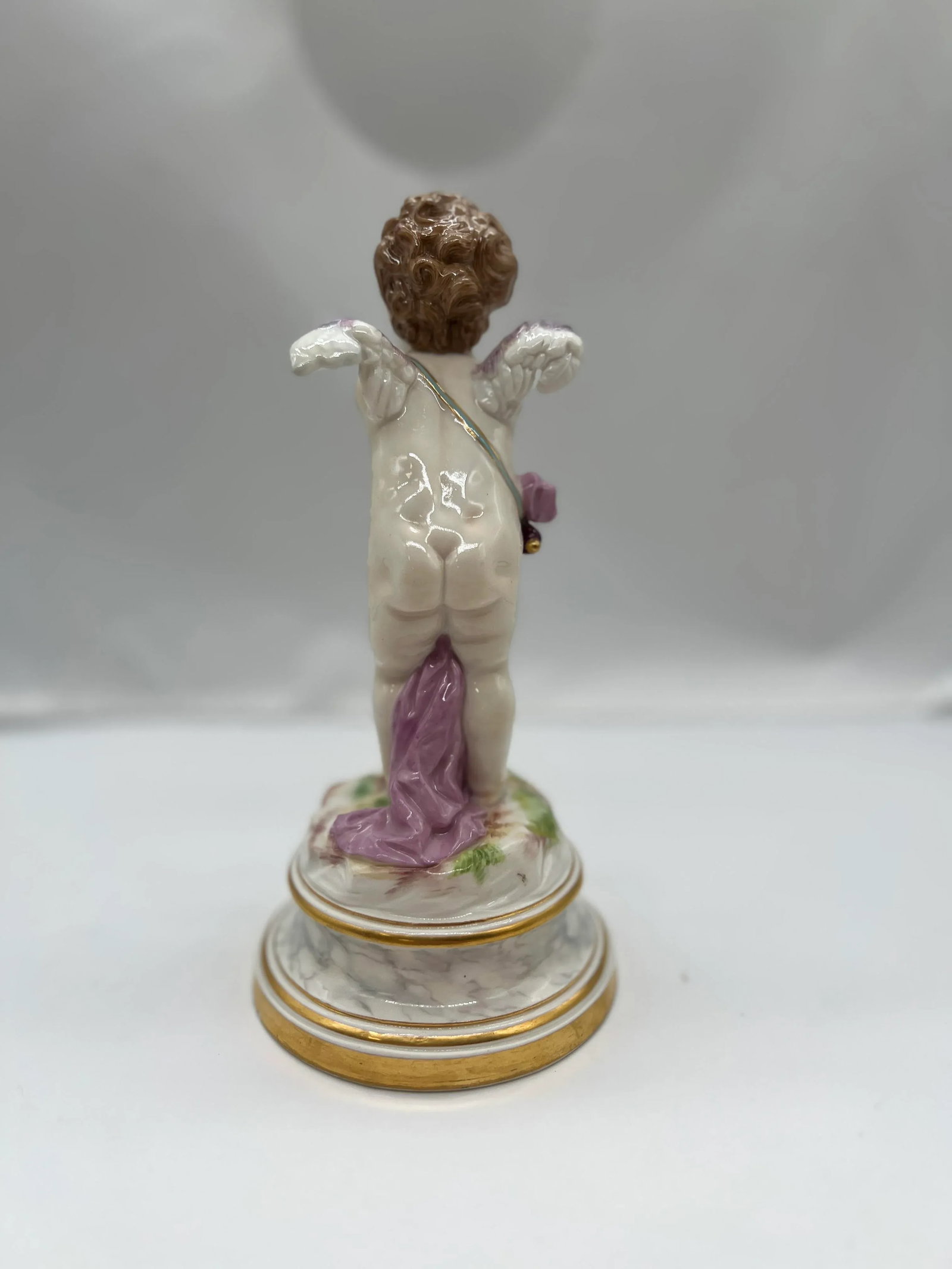 Antique Meissen Porcelain Model L125 Figure of a Cupid Mocking - 4