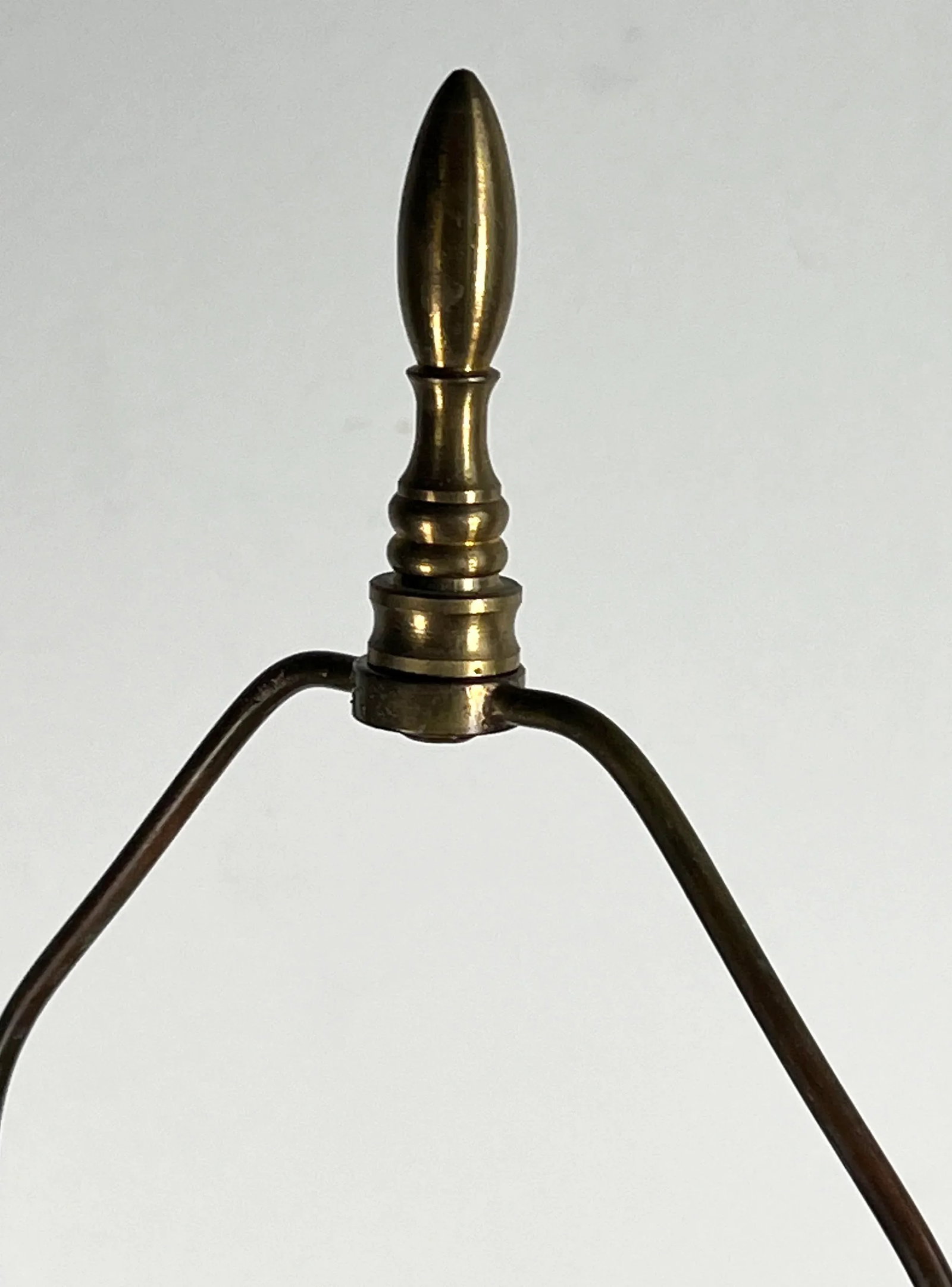 Vintage Carl Sorensen Patinated Bronze 22" Table Lamp - 12