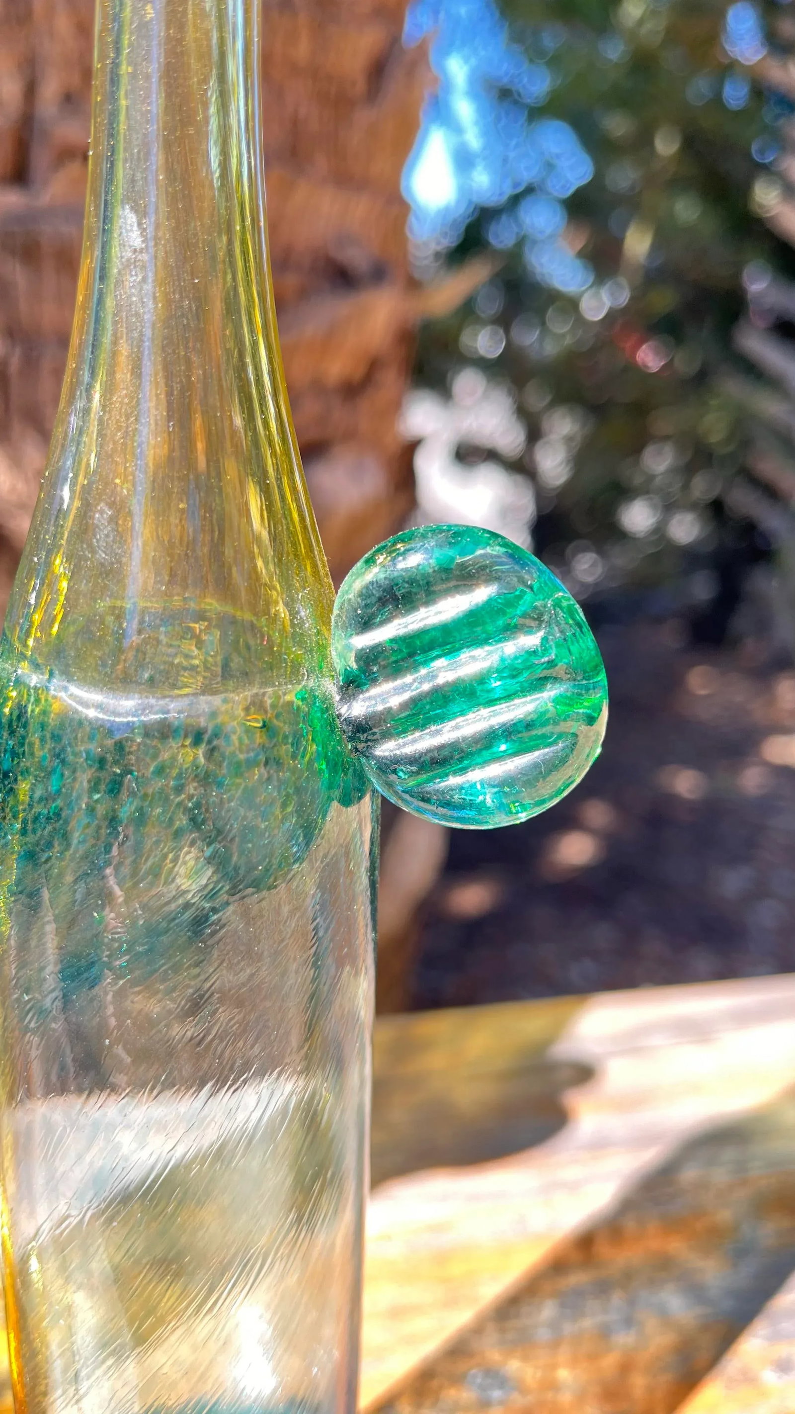Set of Two Mid 20th Century Wind Pipes Series Bud Vases by Bertil Vallien for Kosta Boda - 6