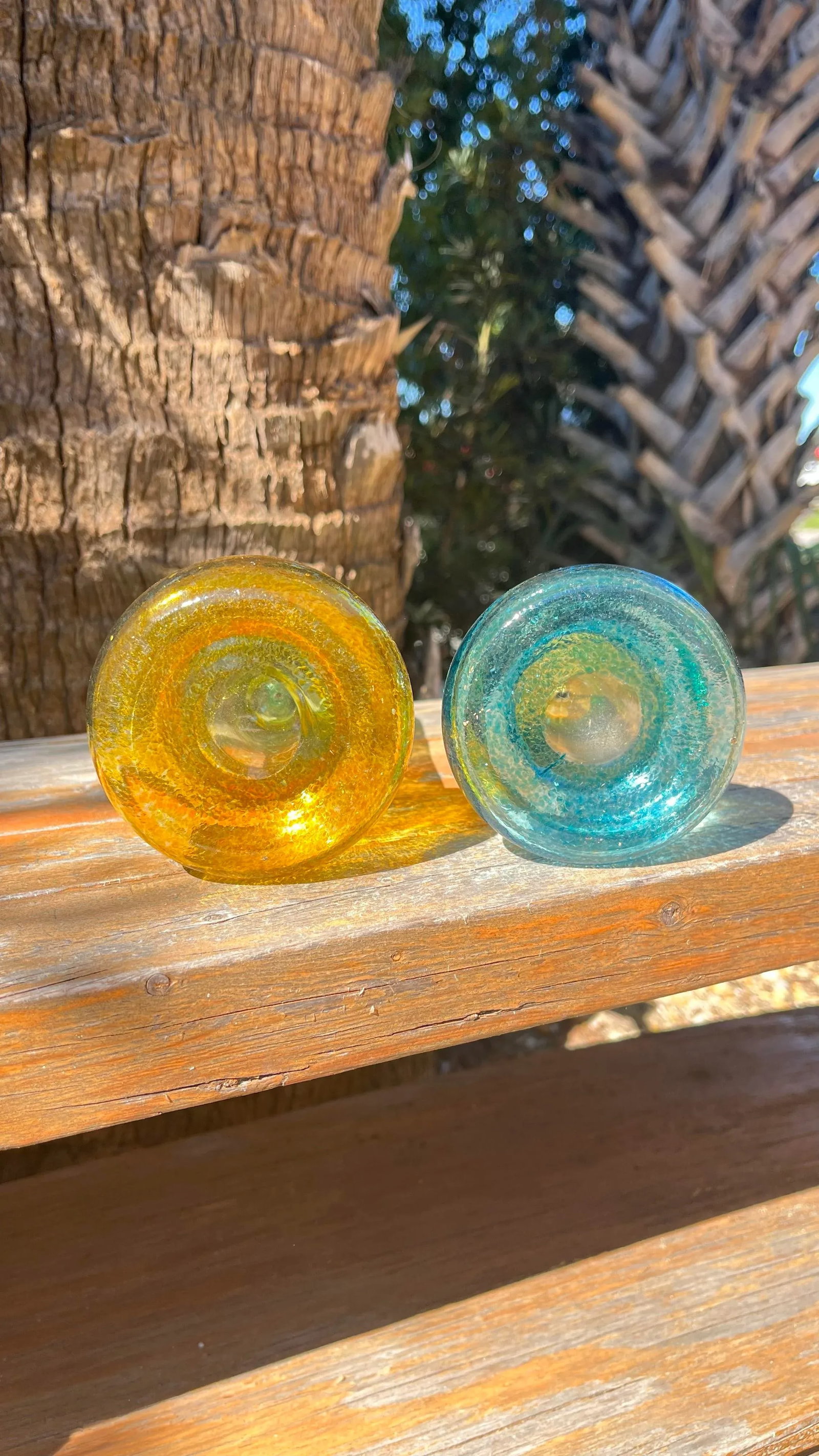 Set of Two Mid 20th Century Wind Pipes Series Bud Vases by Bertil Vallien for Kosta Boda - 7