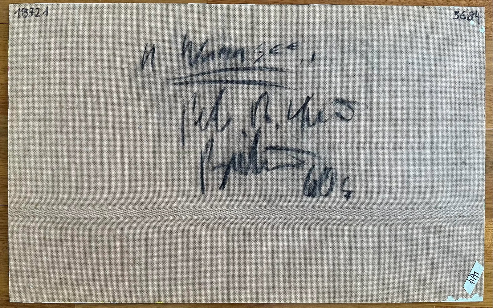Wanasee Original 1967 Peter Keil Painting - 7