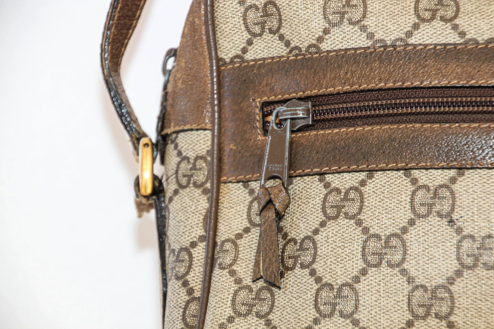 Vintage GUCCI Monogram Ophidia Web GG Supreme Shoulder Crossbody Bag - 7
