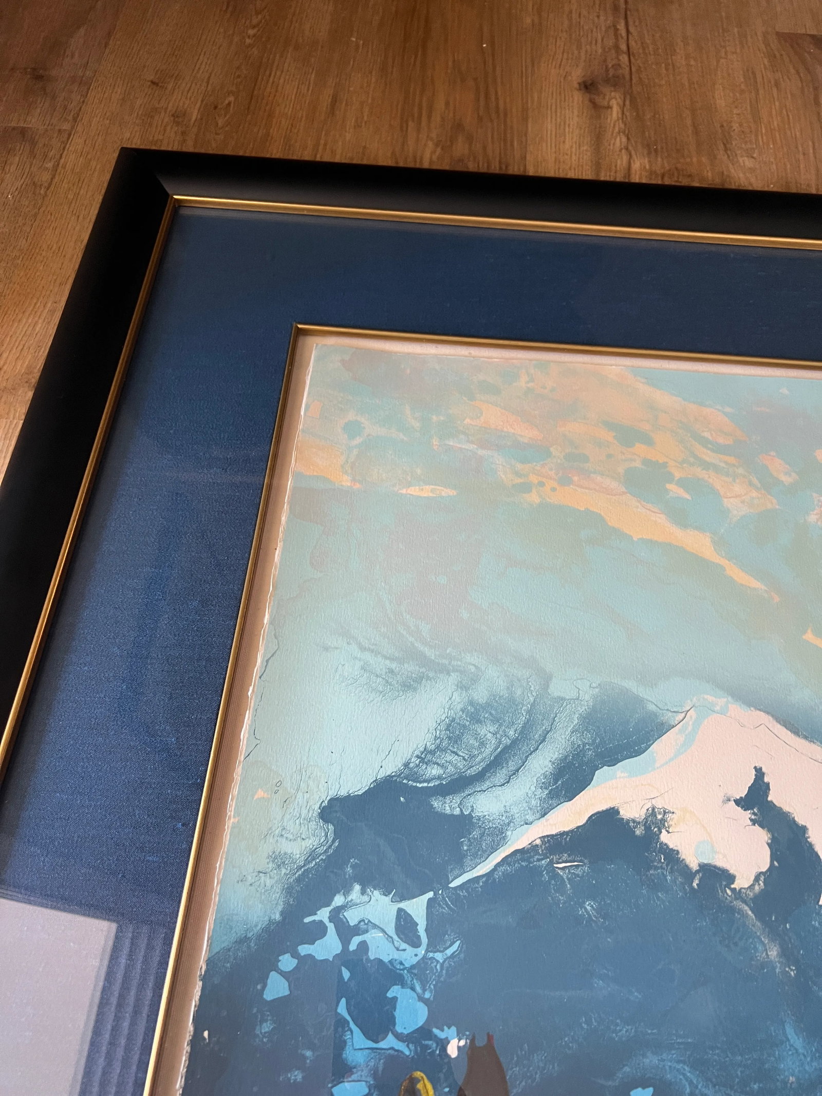 Earl Bliss "Rising to the Call of the Fog in the Morning" Serigraph 2/10 Signed - 6