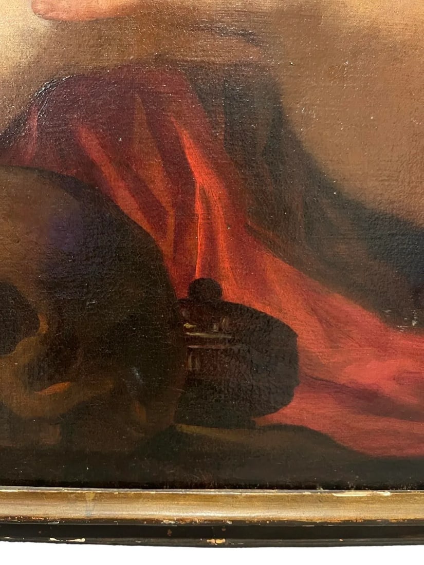 18th Century, Italian 'Memento Mori' Old Master School of Guido Reni - 8