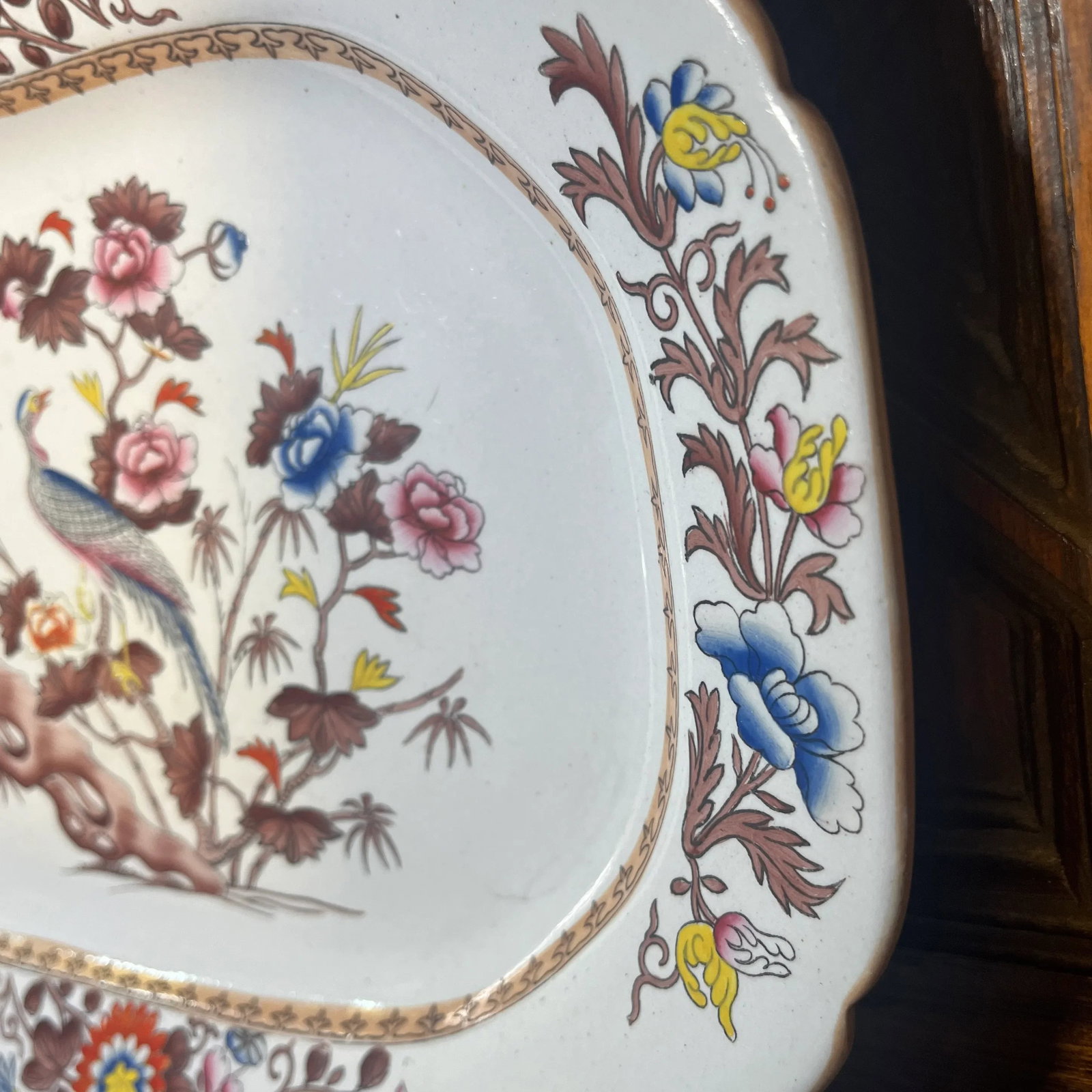 Antique Wedgwood Stone China Platter - 3