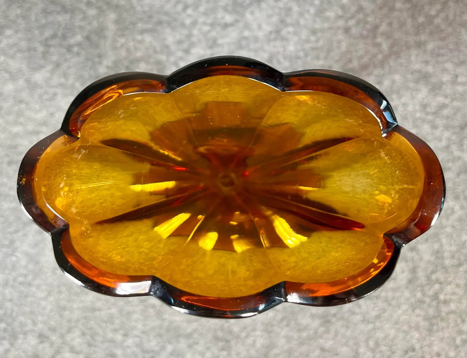Early 20th Century Art Deco Glass Vase by Moser - 6